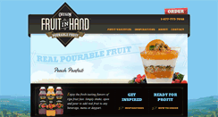 Desktop Screenshot of fruitinhand.com