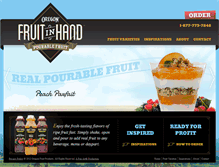 Tablet Screenshot of fruitinhand.com